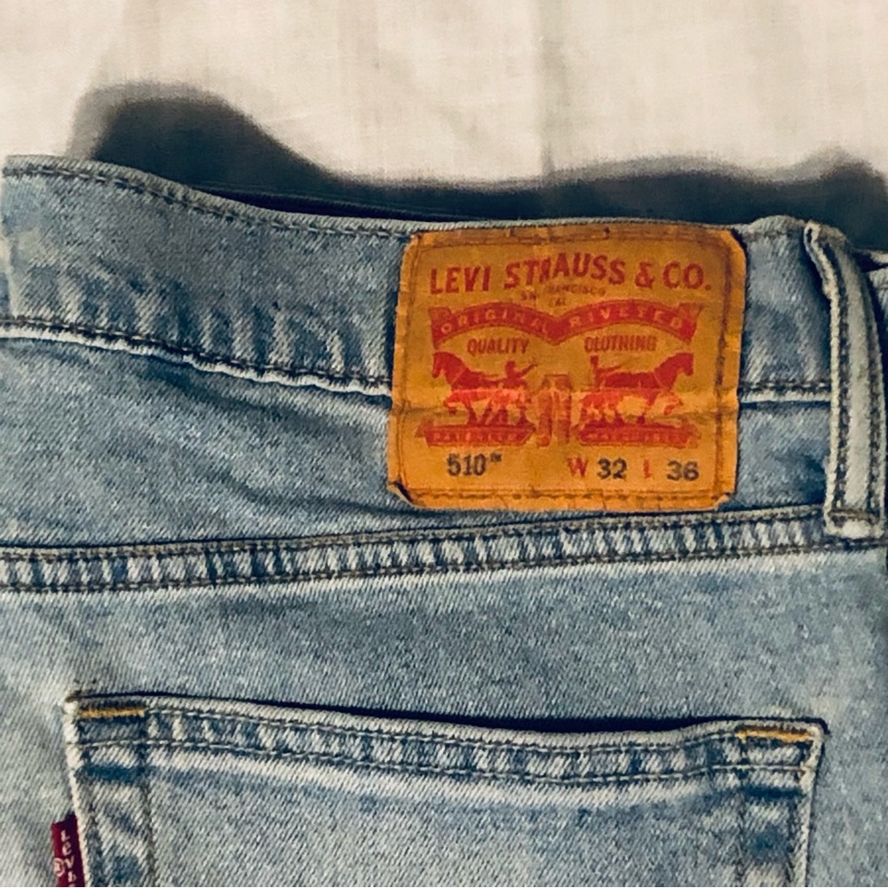Men’s Levi’s, light blue, 32x36, NWT
